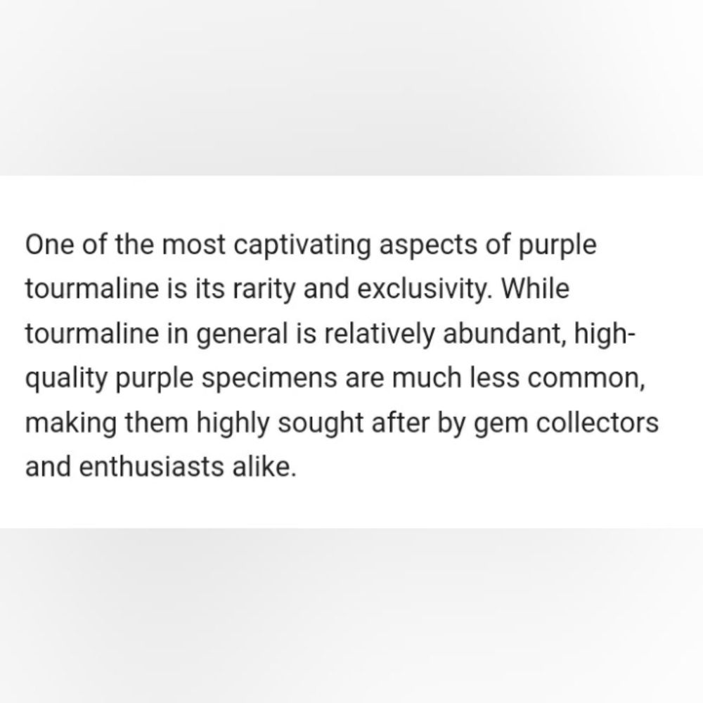 "RARE" 3 Stone Purple Tourmaline in Solid Stamped Sterling Silver Necklace - Picture 12 of 12